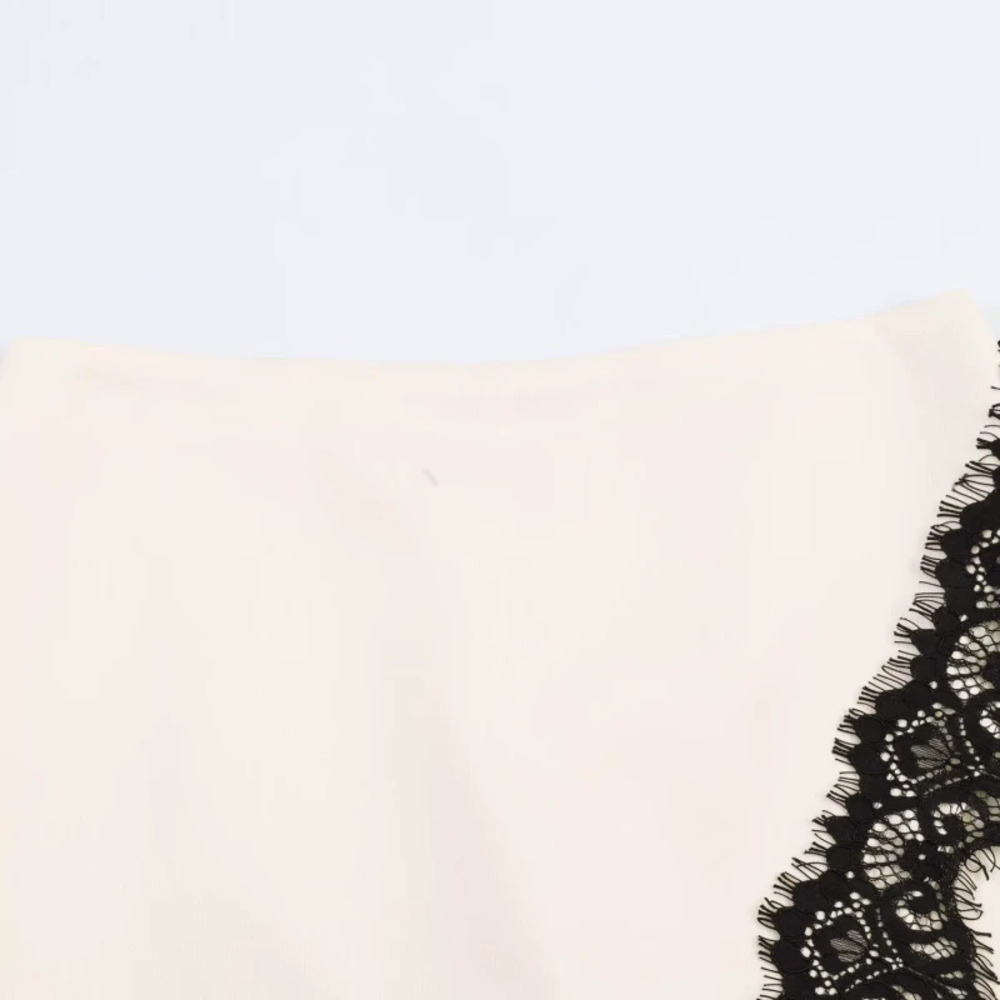 ZARA Fashionable Versatile Lace Patchwork Skirt Pants - Picture 2 of 4
